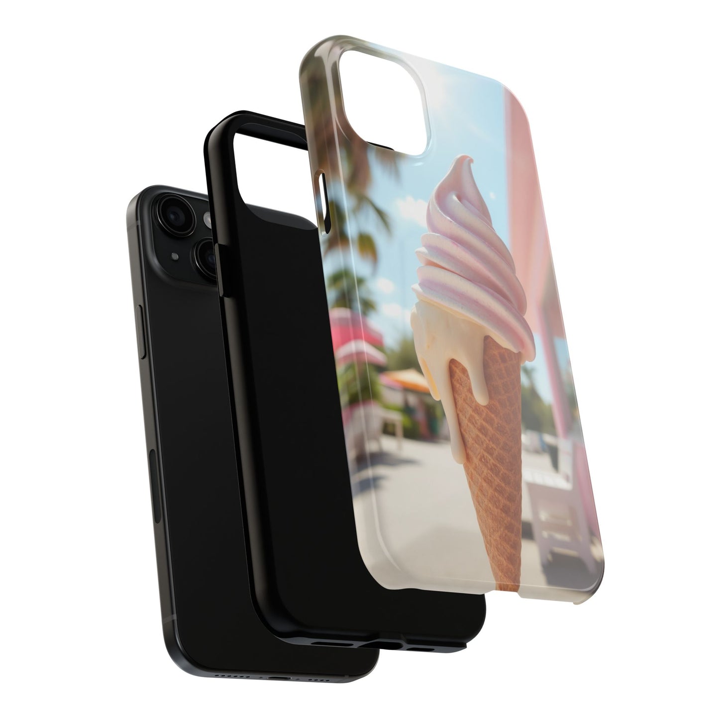 Ice Cream Cone Phone Case – Tough and Stylish Protection