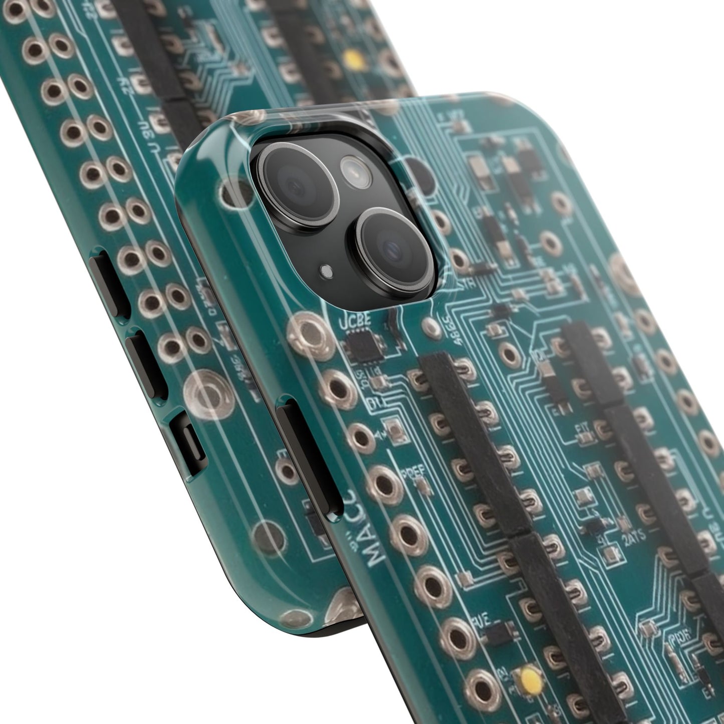 Old Circuits Design Tough Phone Case - for iPhone