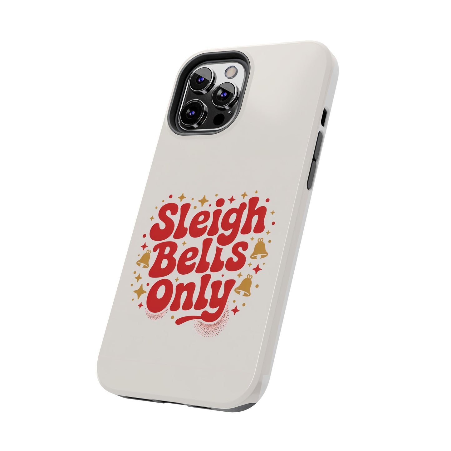 Holiday Tough Phone Case - Sleigh Bells Only Design