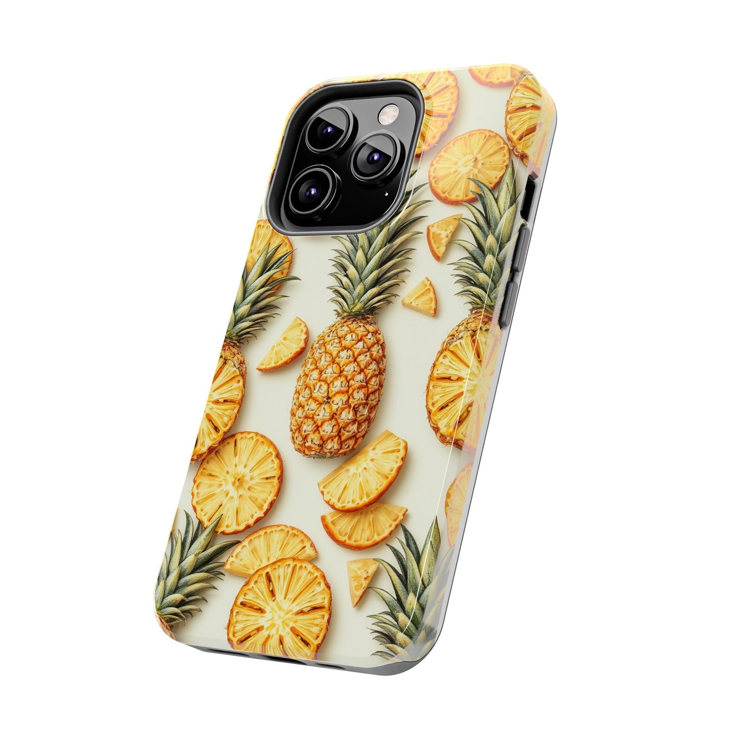 Tropical Pineapple Phone Case - Tough Phone Protector for Summer Vibes