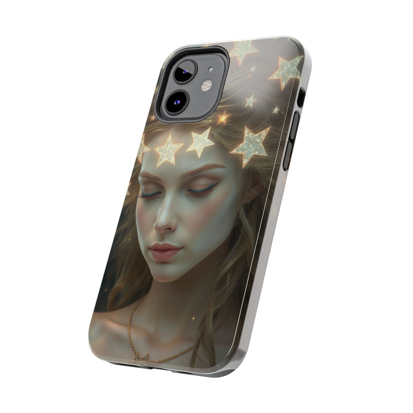 Celestial Dream Tough Phone Case - Artistic Starry Design for Style Enthusiasts
