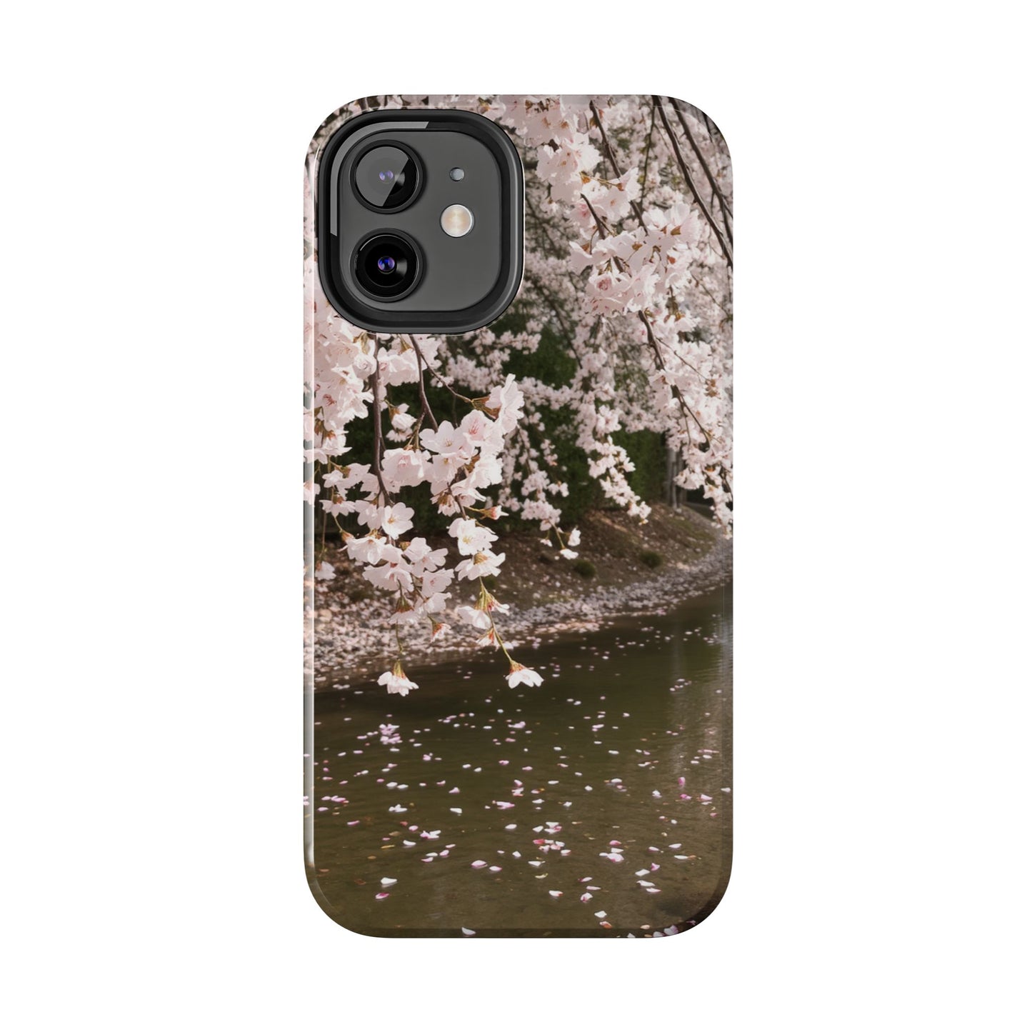 Cherry Blossom Tough Phone Cases - Durable Protection with Floral Serenity