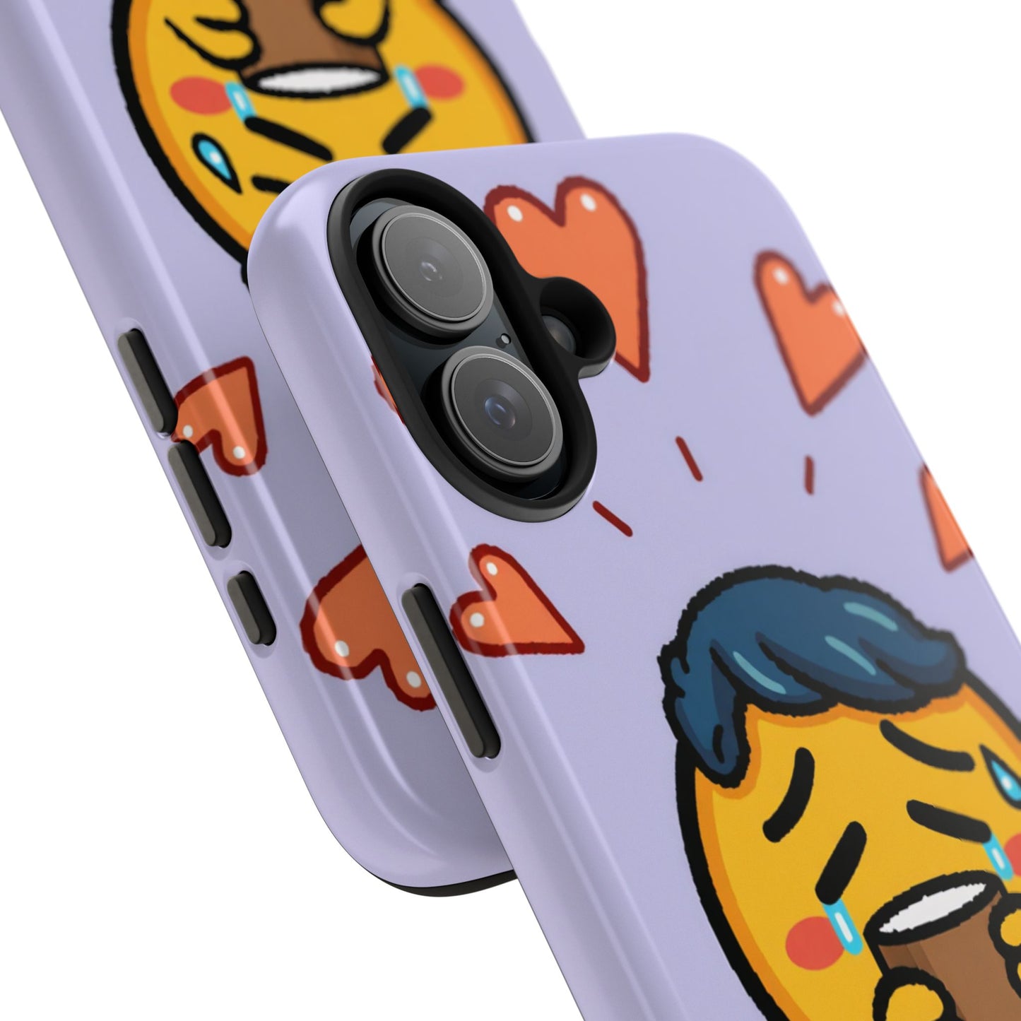 Cute Tough Phone Case - 'Not Today' Emoji Design