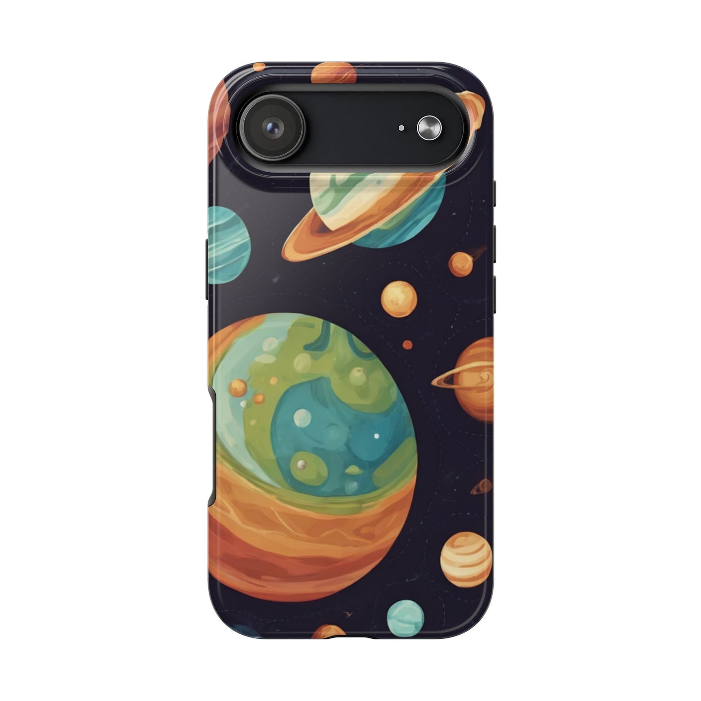 Cosmic Planet Phone Case - Durable Tough Protector for Space Lovers - for iPhone
