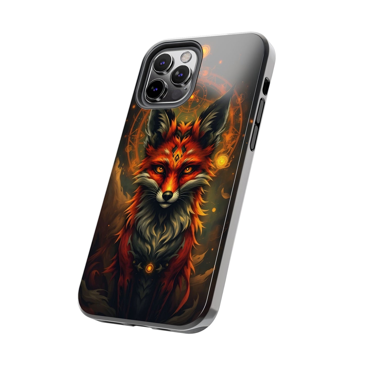 Mystical Fox Tough Phone Case - Durable Protection with Enchanting Design - for iPhone