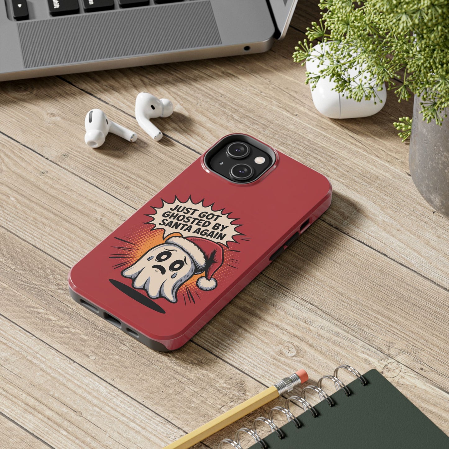 Ghosted by Santa Tough Phone Case