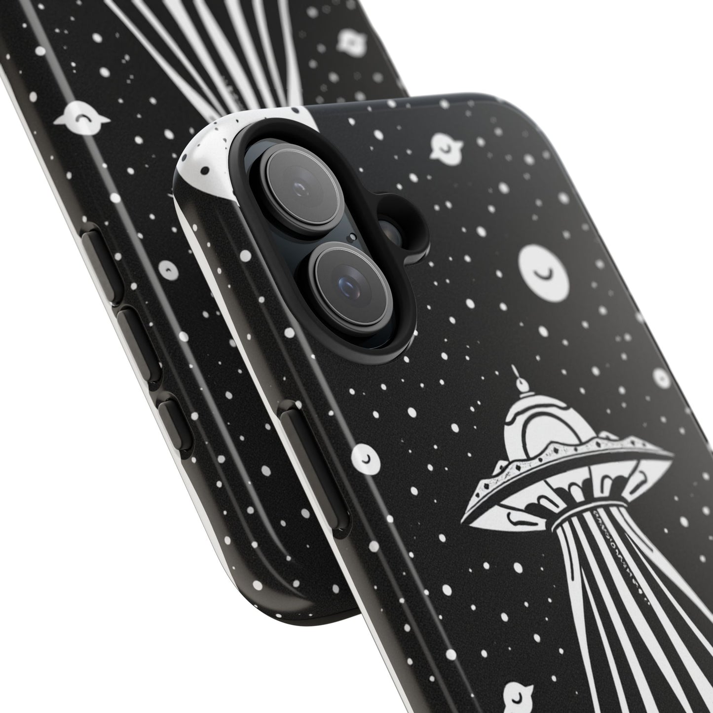 Galaxy UFO Tough Phone Case - Durable Protection with Unique Space Design