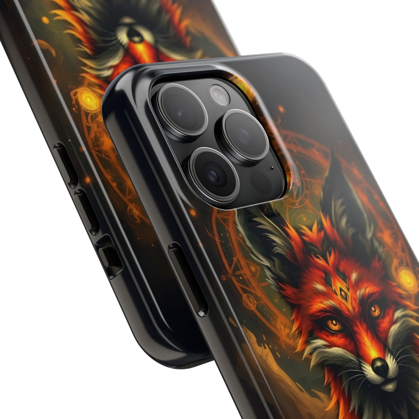 Mystical Fox Tough Phone Case - Durable Protection with Enchanting Design - for iPhone