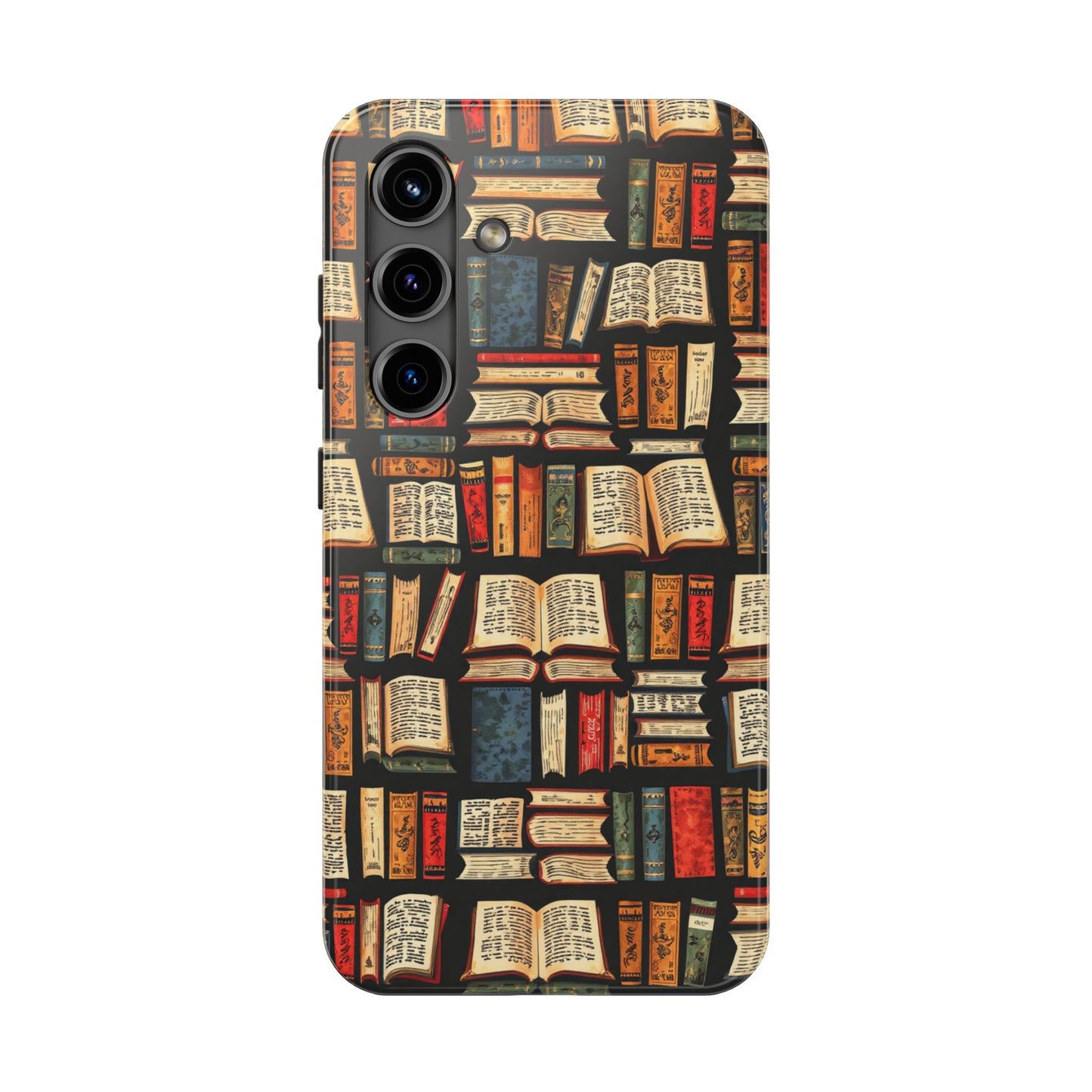 Book Lover Tough Phone Cases - Durable Protective Cases for Literature Fans