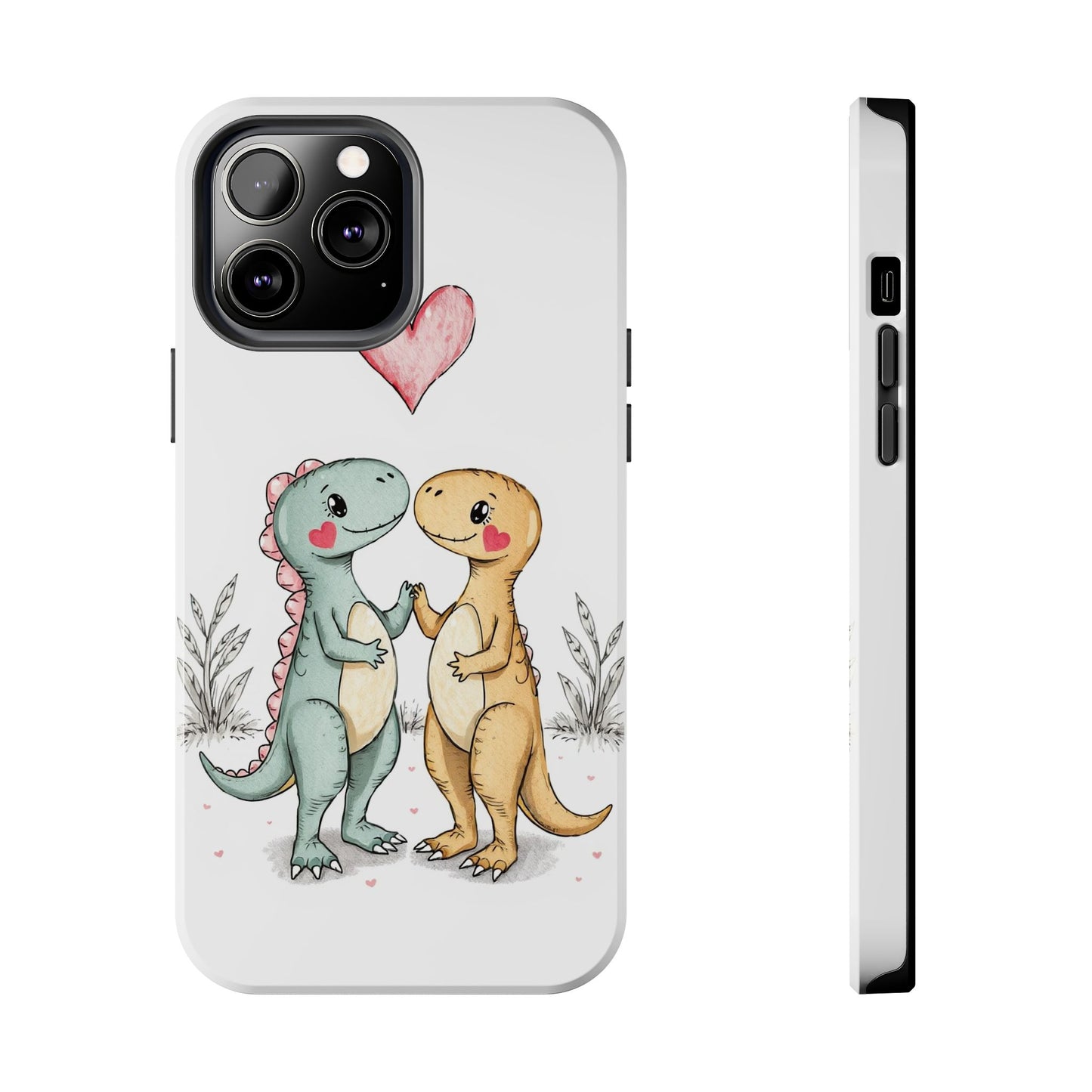 Dino Couples - Tough Phone Case for iPhone