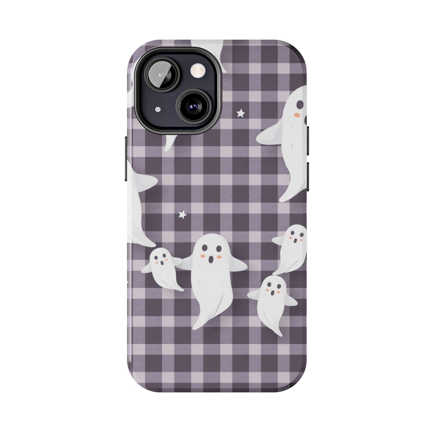 Cute Ghosts Tough Phone Case - Whimsical Halloween Design for Spooky Vibes