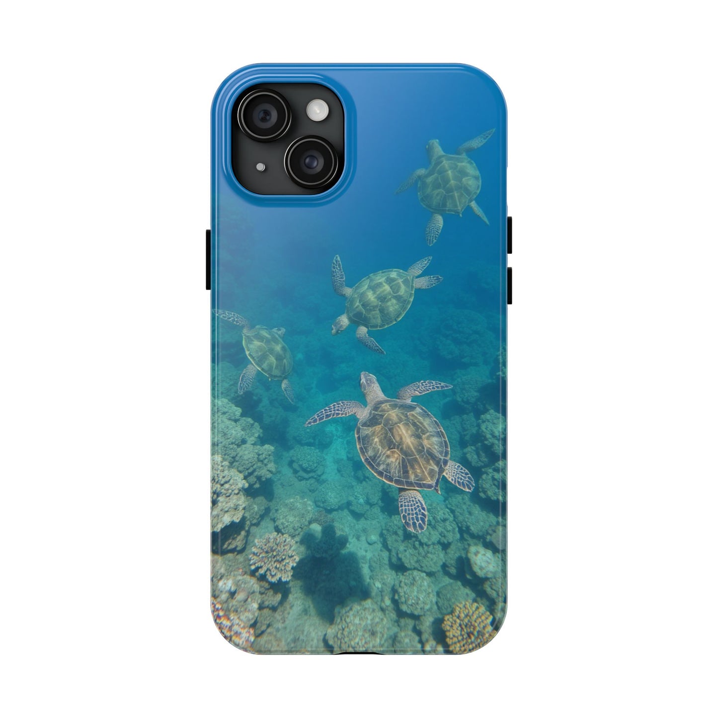Ocean Turtle Tough Phone Cases - Durable Protection with Marine Art