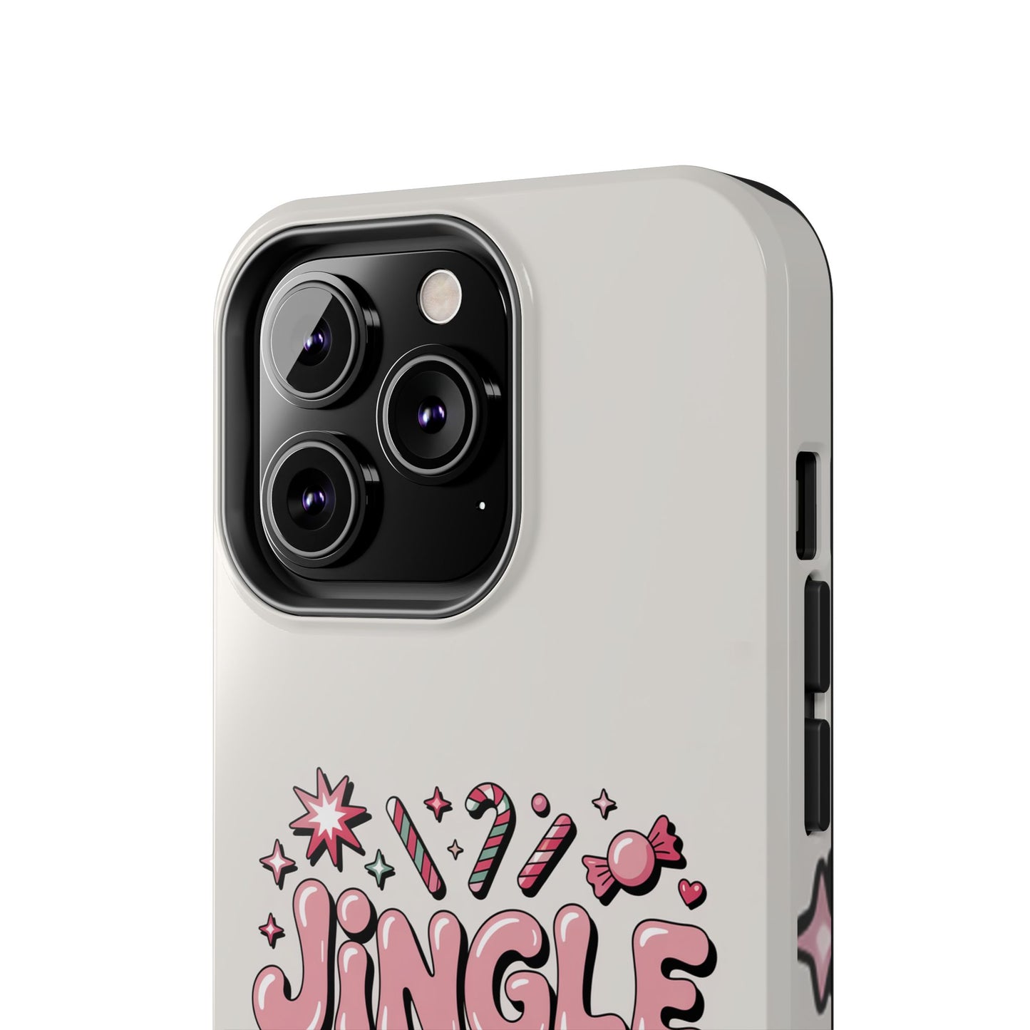 Jingle Babe Tough Phone Case - Festive Holiday Protection for Your iPhone