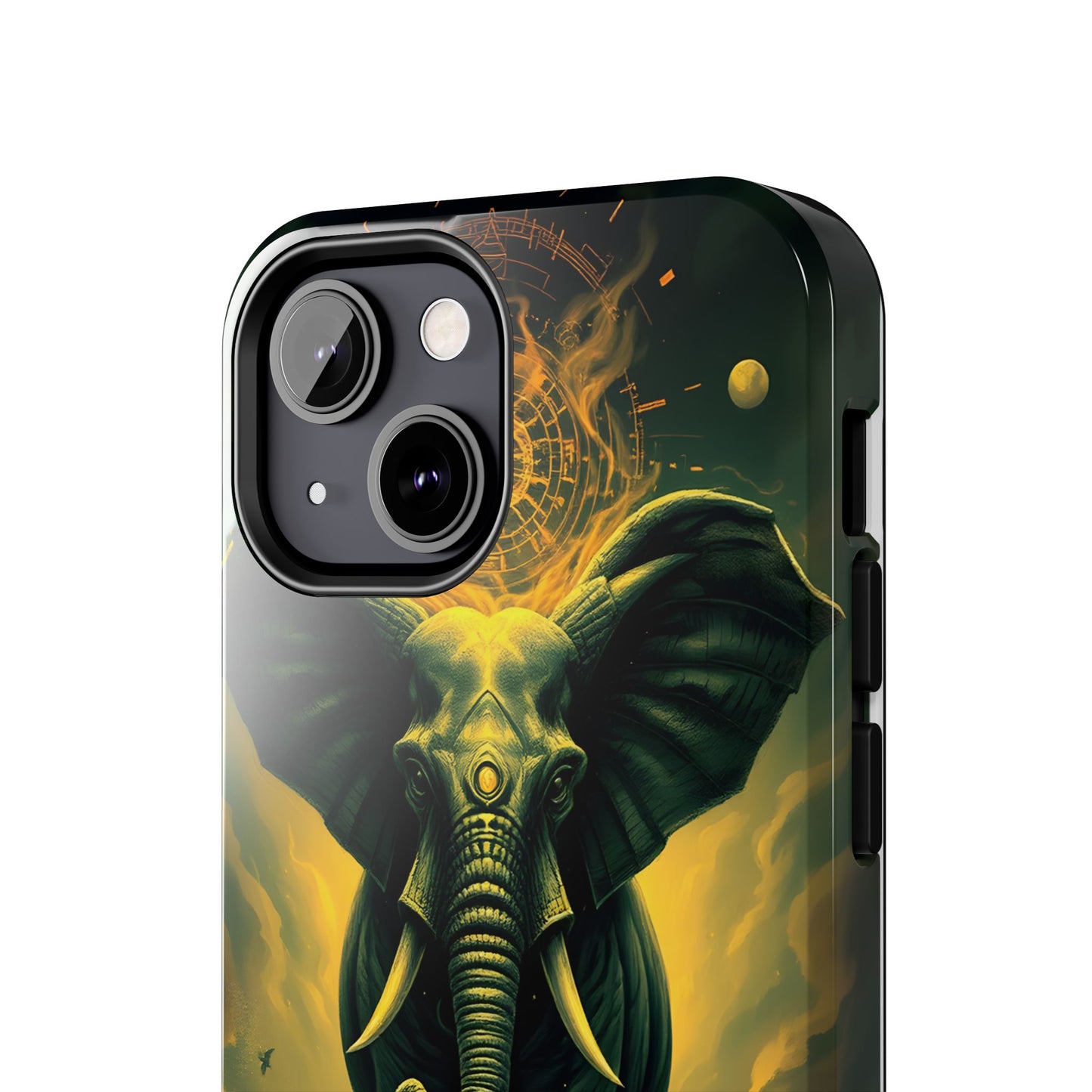Majestic Elephant Clouds Tough Phone Case - Durable Protection with Bold Design - for iPhone