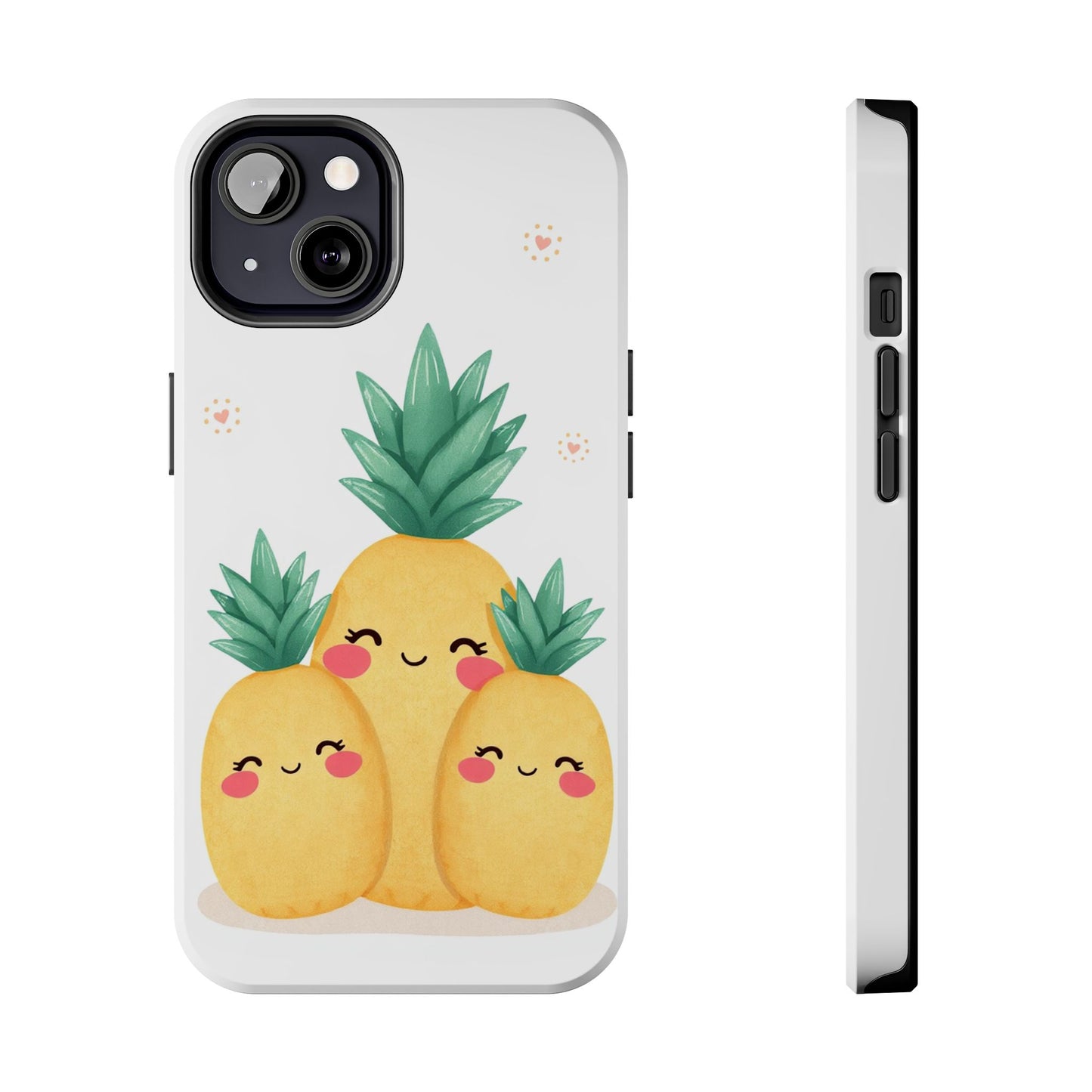 Cute Pineapple Tough Phone Cases | Fun Gift for Pineapple Lovers | Summer Vibes | Durable Phone Protection | Quirky Phone Accessory