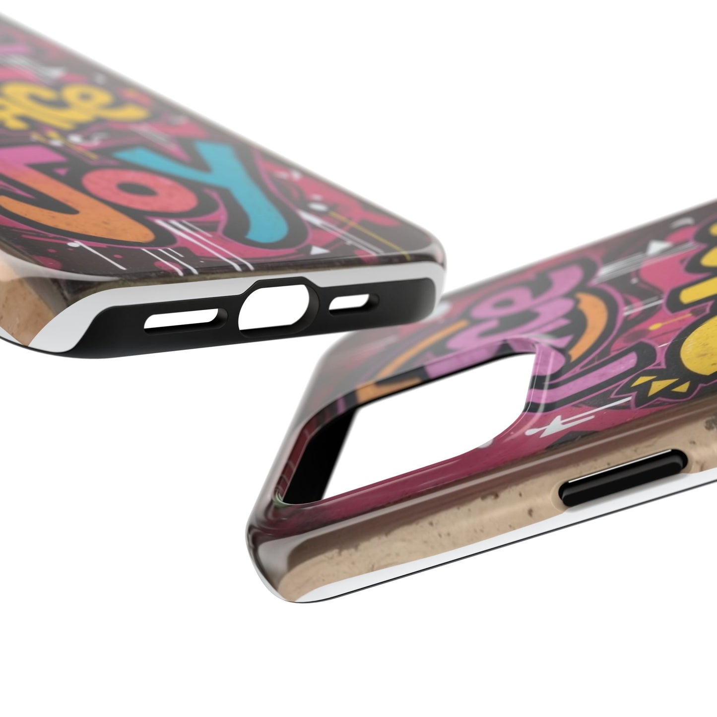 Colorful Peace Joy Tough Phone Case