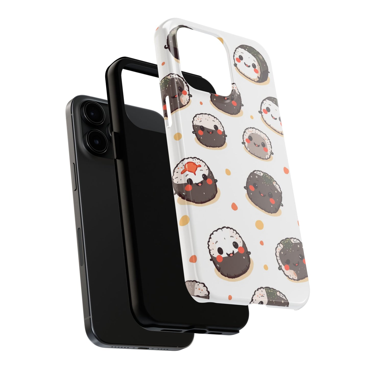 Cute Sushi Tough Phone Case - Kawaii Design for Food Lovers
