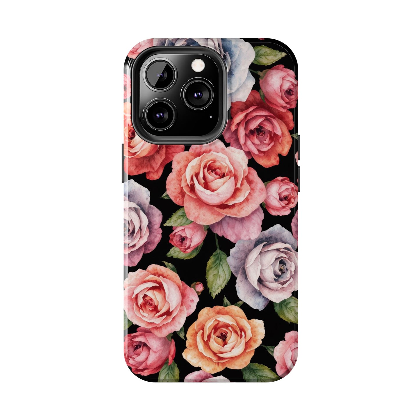 Elegant Floral Tough Phone Case - Perfect for Nature Lovers - for iPhone