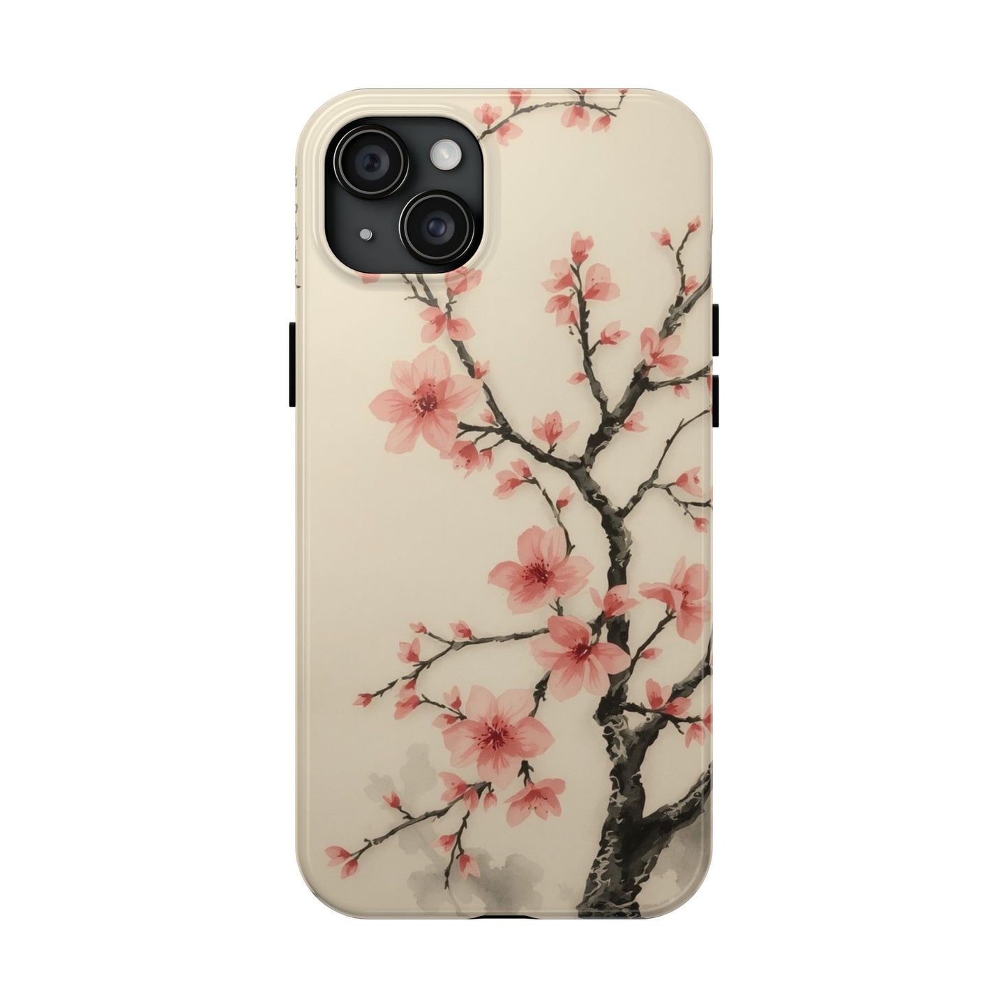 Cherry Blossom Tough Phone Case - Stylish Protection for Nature Lovers