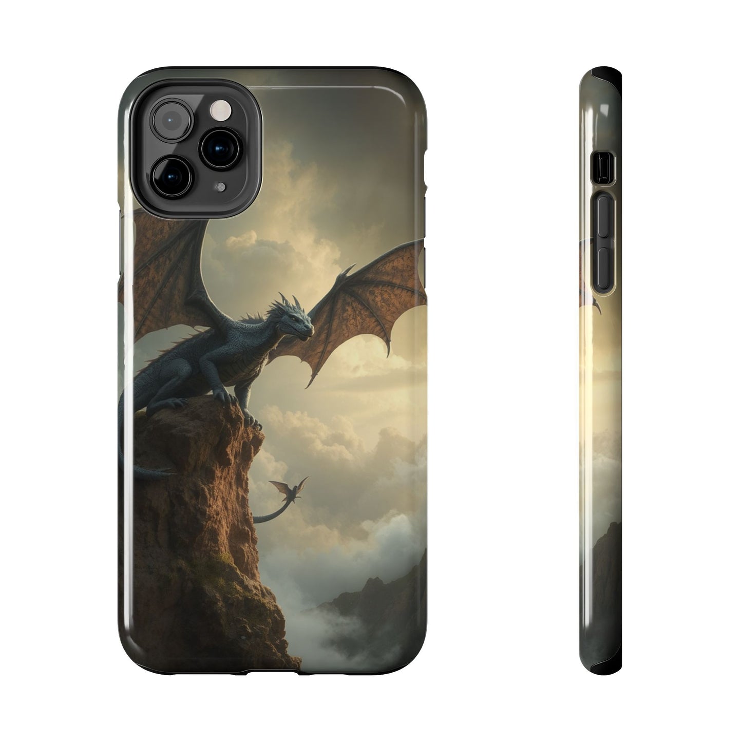 Dragon Fantasy Tough Phone Case - Durable Protection for Adventurers