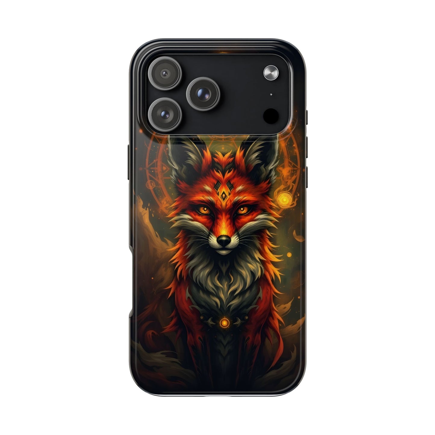 Mystical Fox Tough Phone Case - Durable Protection with Enchanting Design - for iPhone