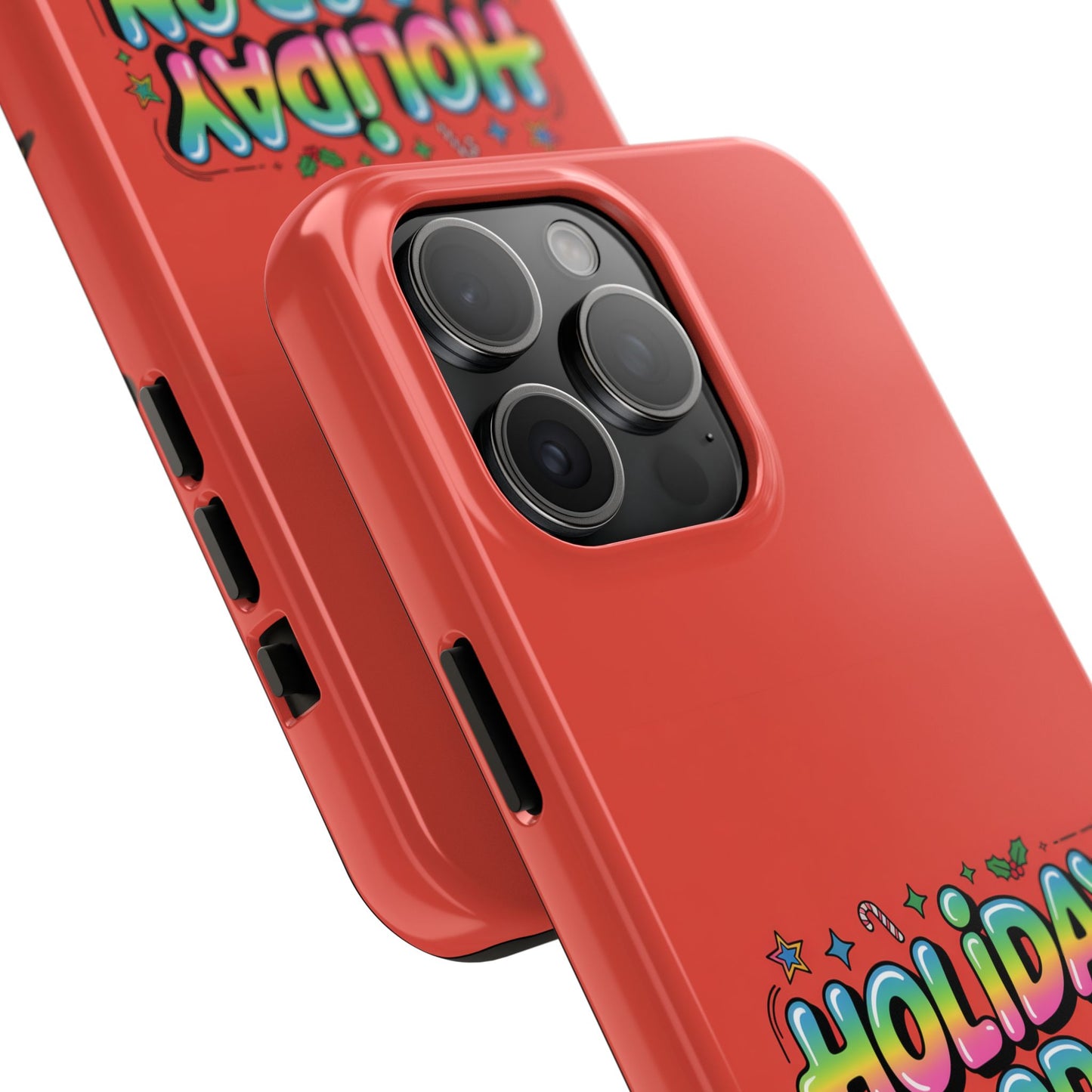 Holiday Mood ON Text - Tough Phone Case for iPhone