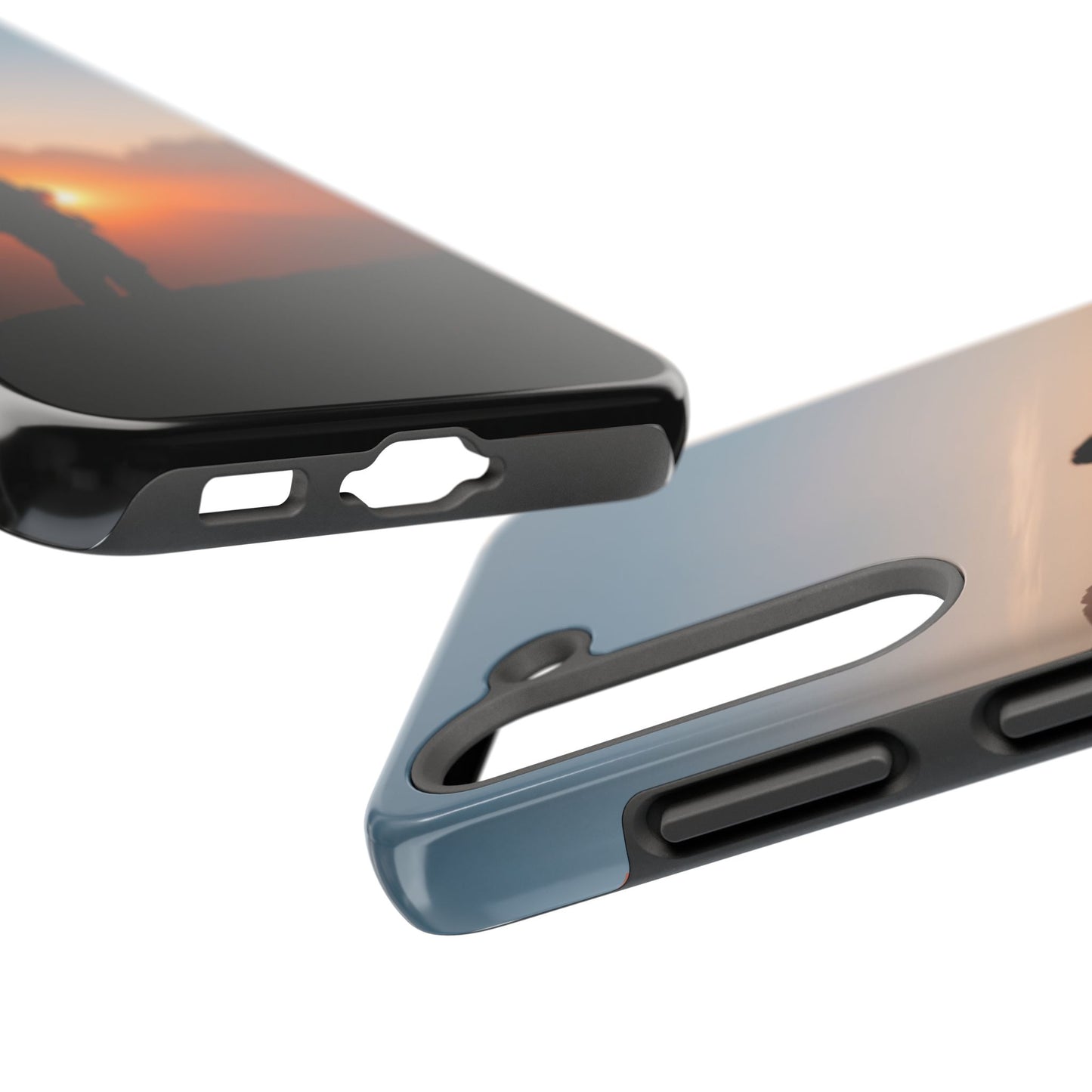 Explorer Adventure Sunset Mountain iPhone Case