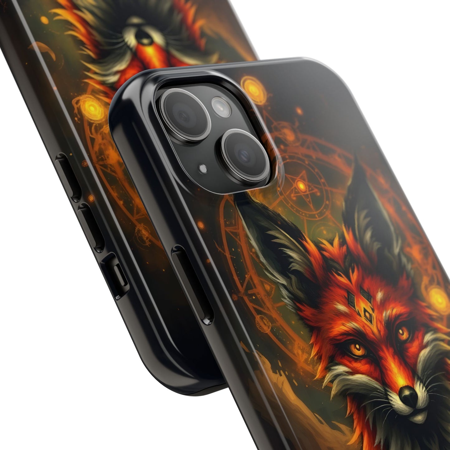 Mystical Fox Tough Phone Case - Durable Protection with Enchanting Design - for iPhone