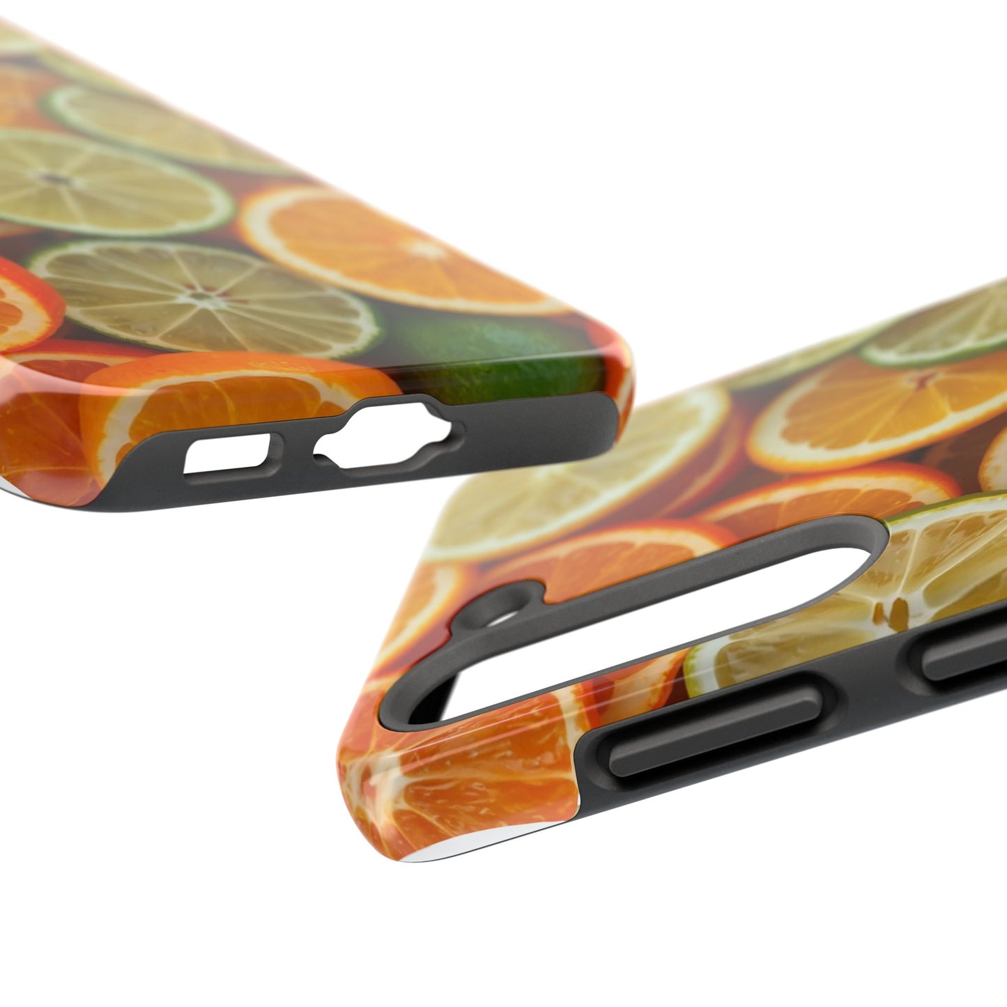 Citrus Slice Tough Phone Case – Vibrant Fruit Design for Summer Fun