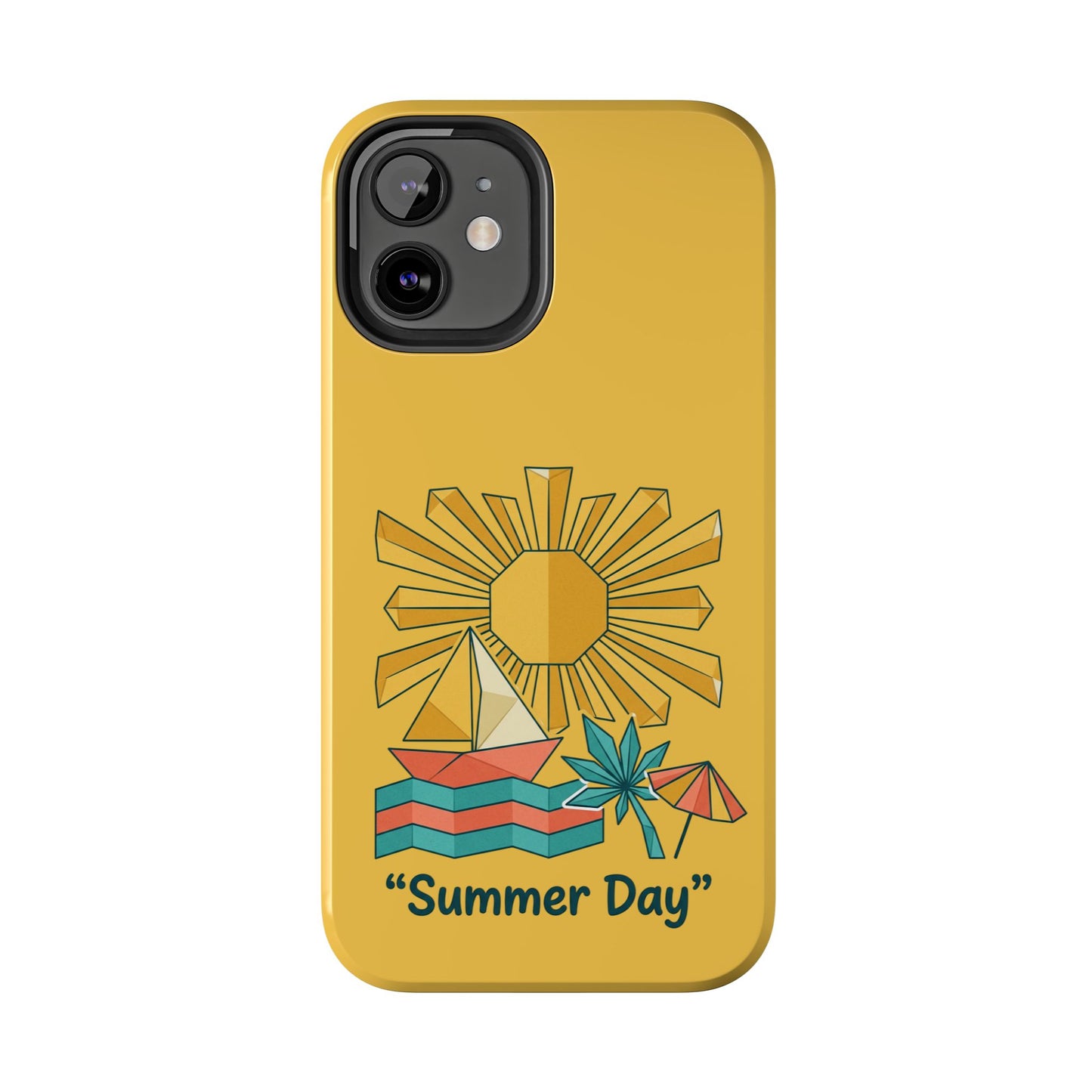 Summer Day Origami iPhone Case — Tough Protective Cover