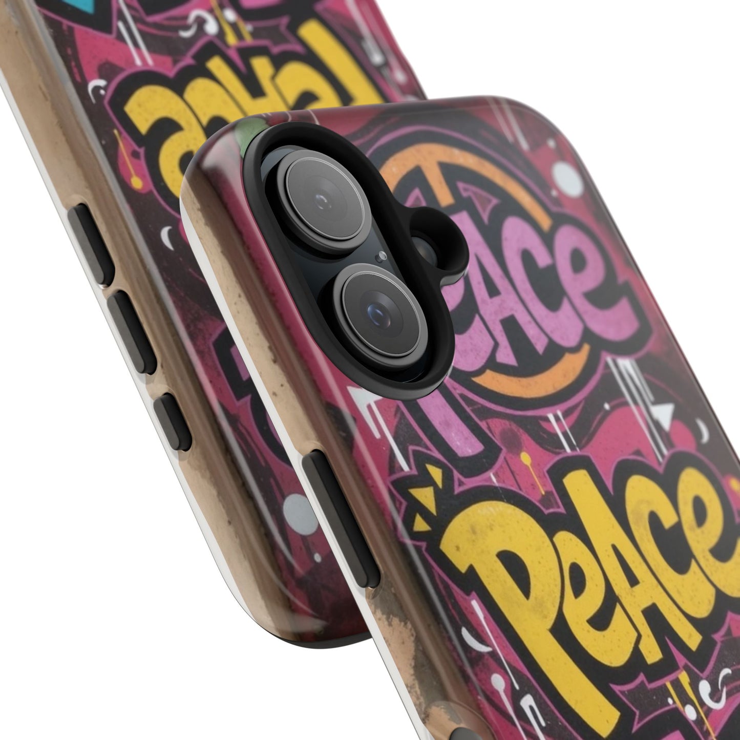 Colorful Peace Joy Tough Phone Case
