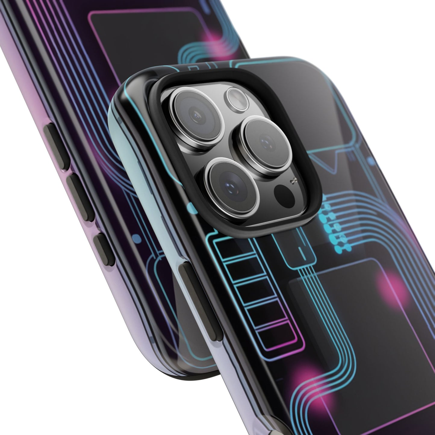 Cyberpunk Circuits Tough Phone Case