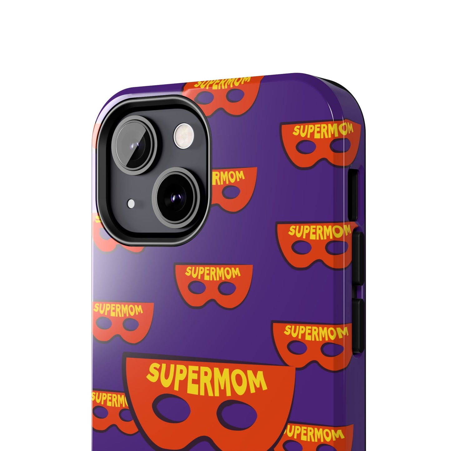 Supermom Tough Phone Case - Durable Protection with Fun Design - for iPhone