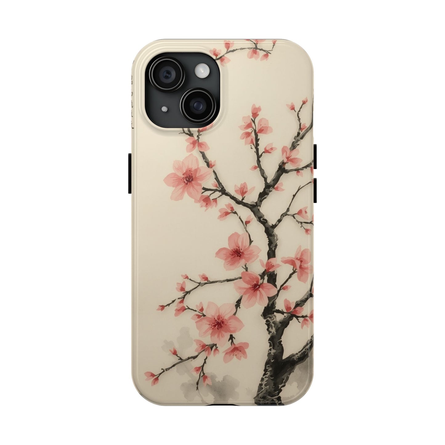 Cherry Blossom Tough Phone Case - Stylish Protection for Nature Lovers
