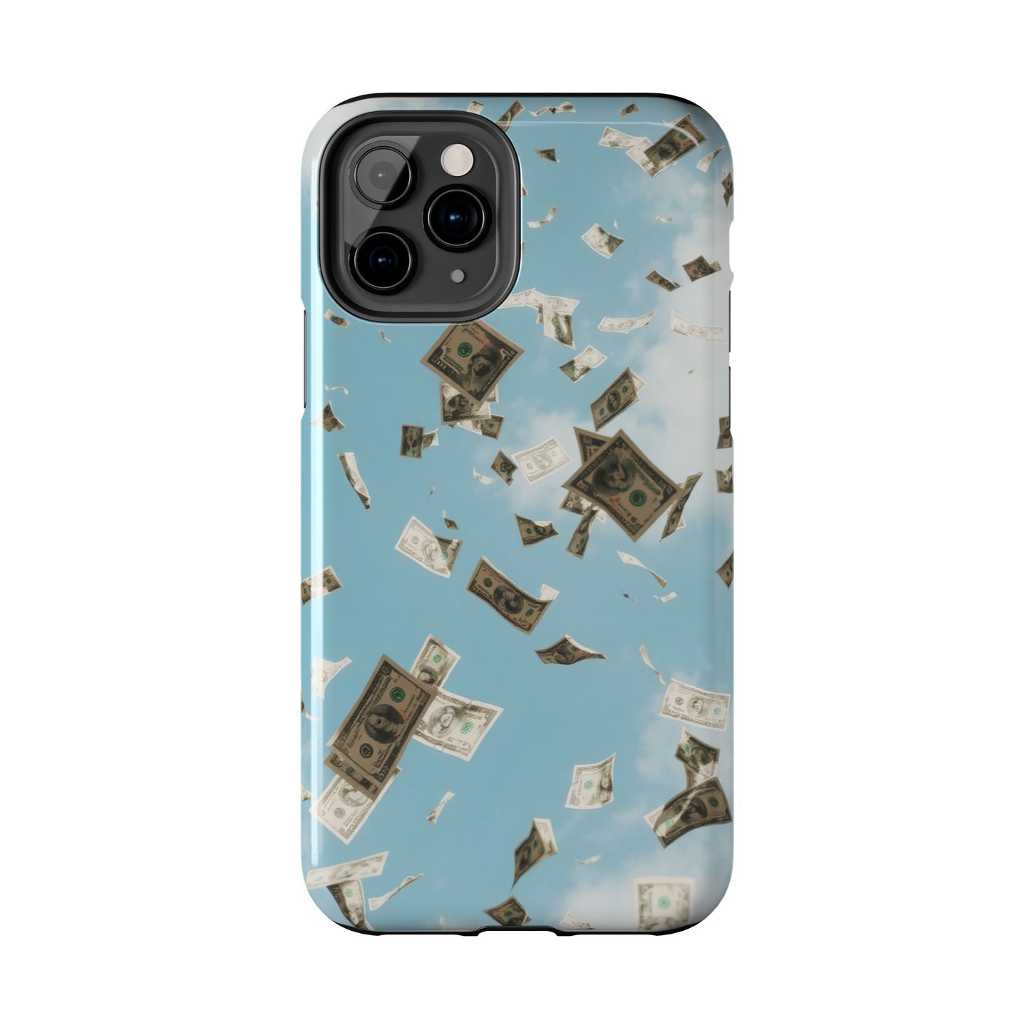 Cinematic Money Rain Phone Case | Tough & Stylish Accessory for Trendsetters, Gift for Birthdays, Graduations, and Celebrations