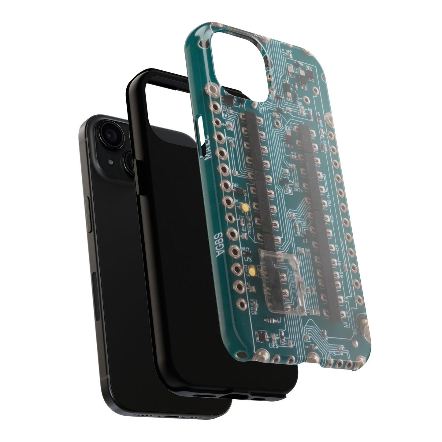 Old Circuits Design Tough Phone Case - for iPhone