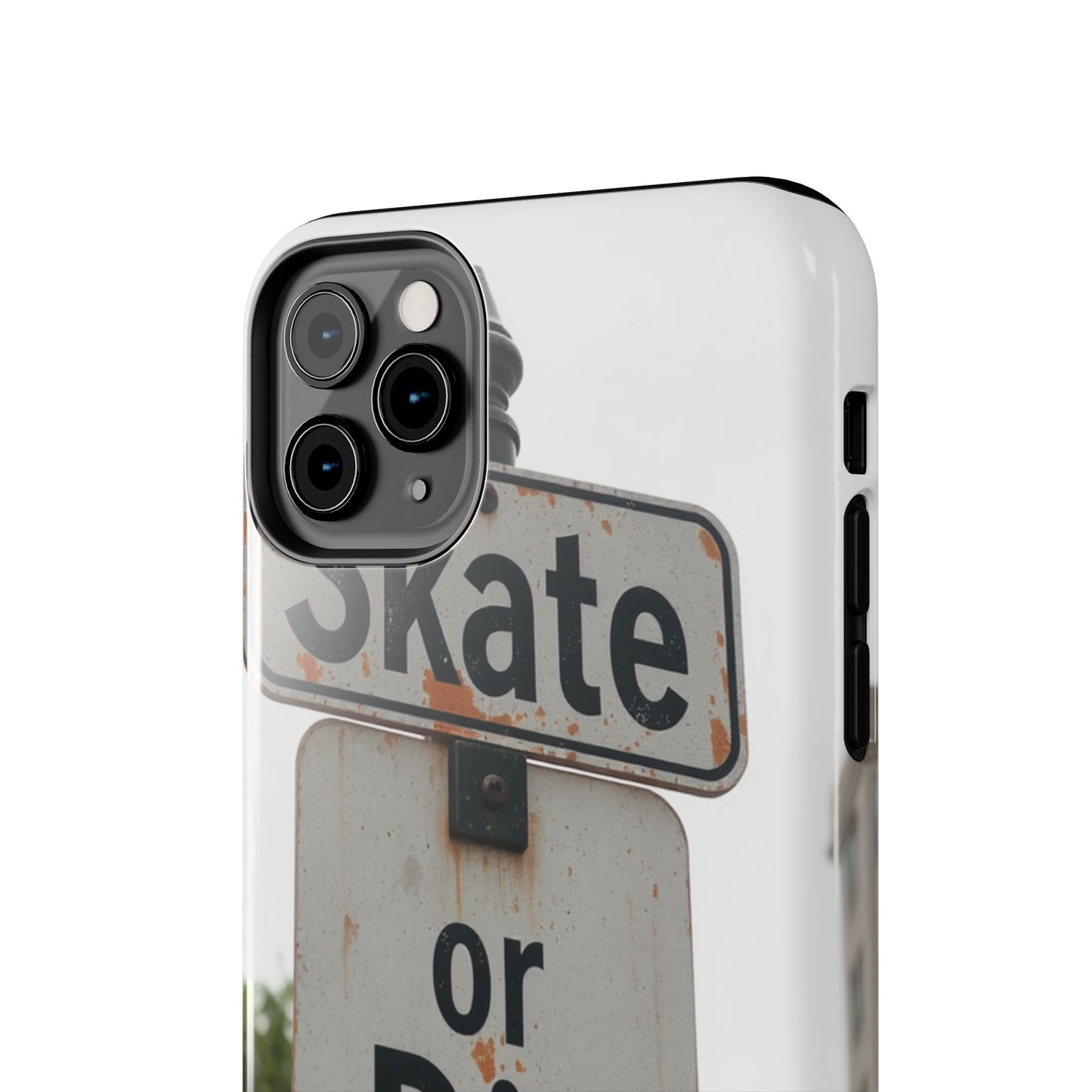 Skate or Die Tough Phone Case - Durable Protection for Skaters