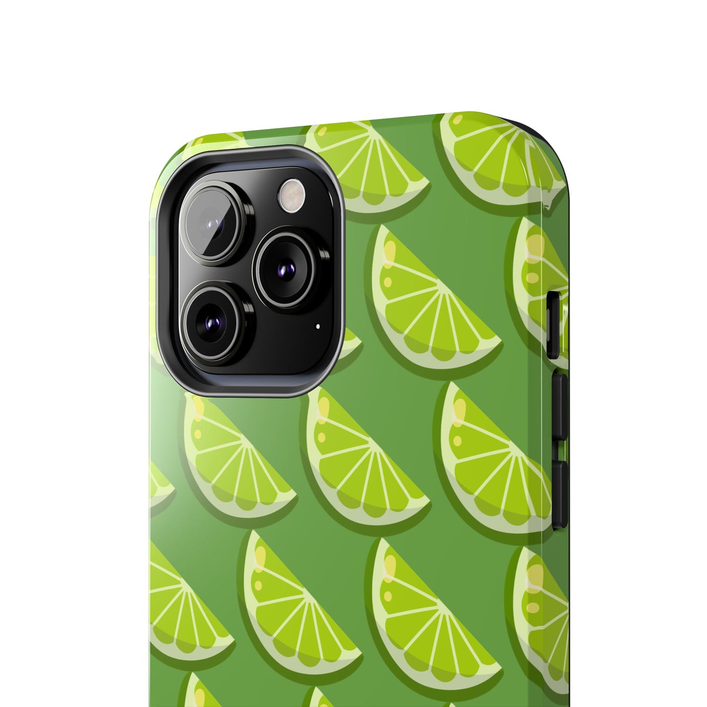 Lime Slice Tough Phone Case - Green Party - for iPhone