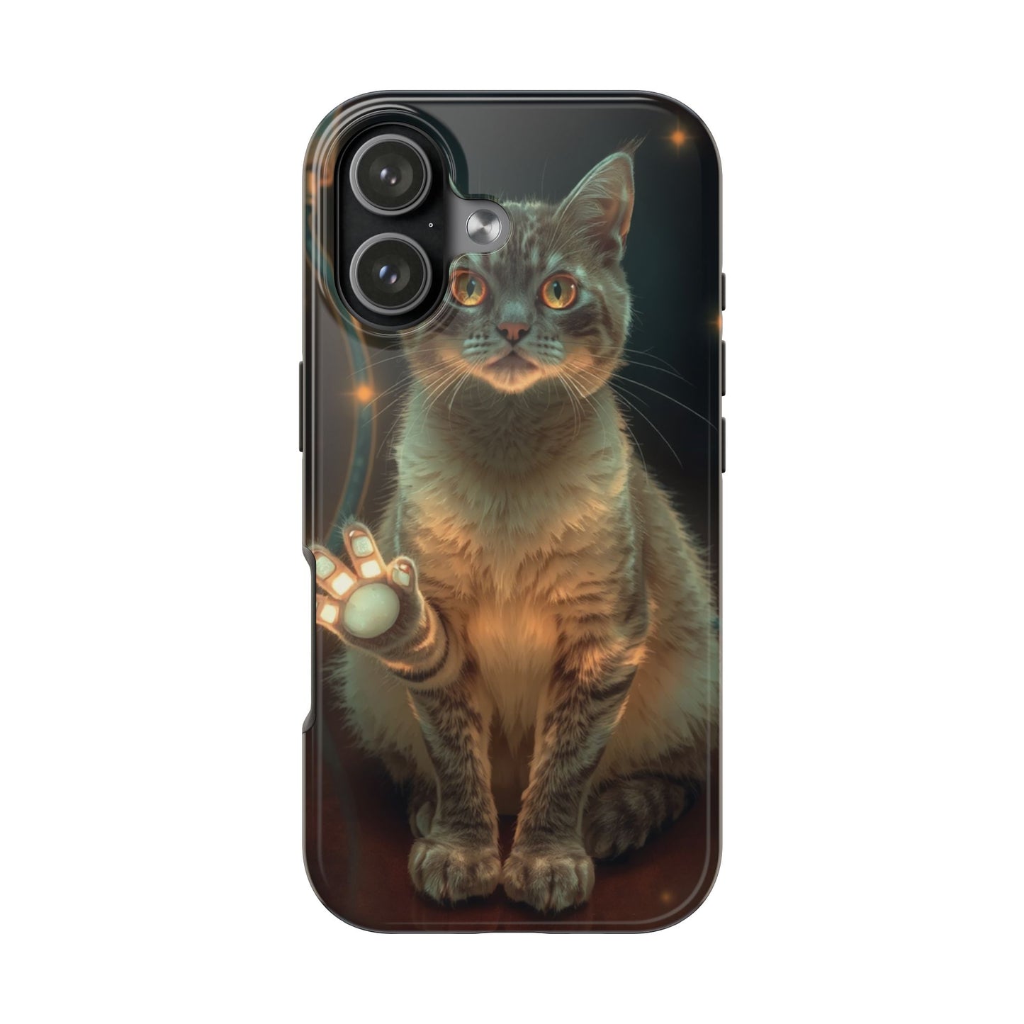 Whimsical Cat Phone Case | Tough Phone Cases for Cat Lovers, Pet Accessories, Gift for Cat Owners, Cute Phone Cover, Personalized Tech