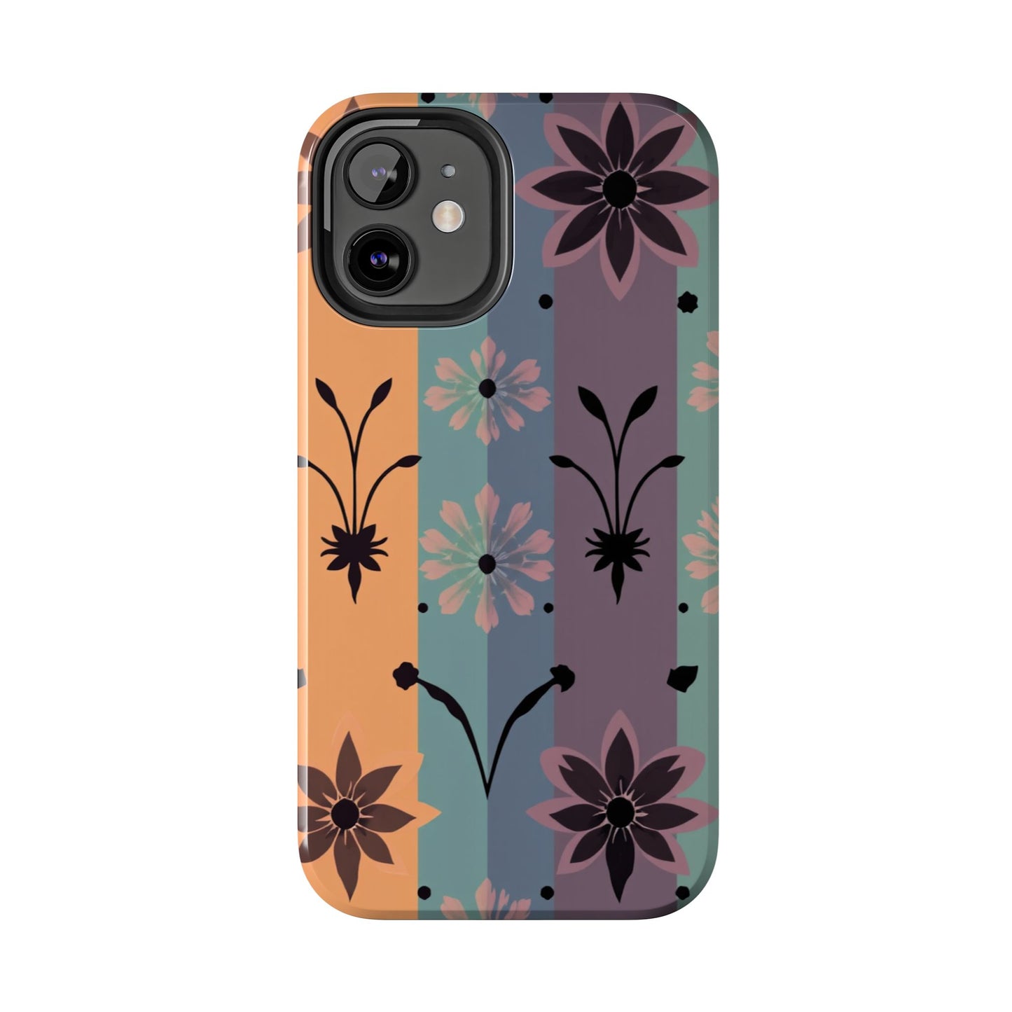 Boho Floral Tough Phone Cases - Durable & Stylish Protection - for iPhone