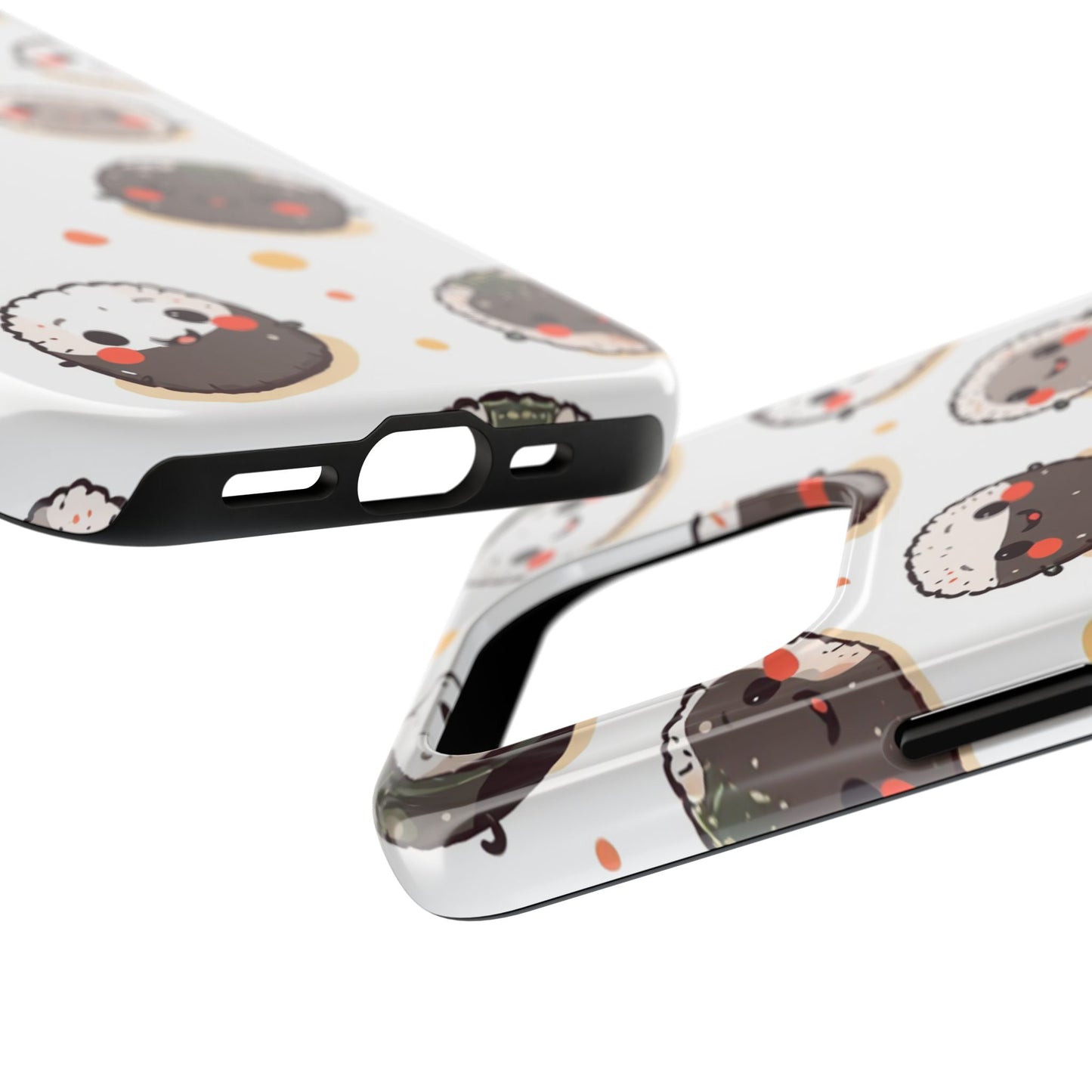 Cute Sushi Tough Phone Case - Kawaii Design for Food Lovers