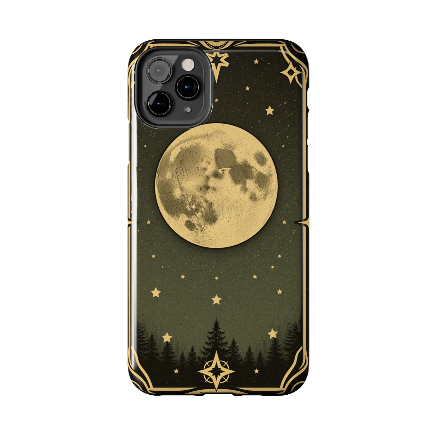 Celestial Moon Phone Case - Tough & Stylish for Star Lovers