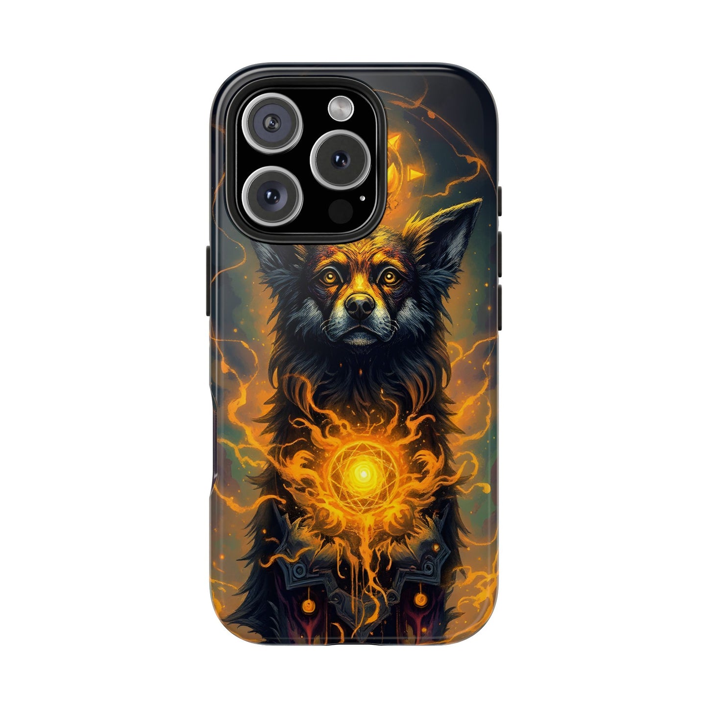 Mystical Dog of Light - Tough Phone Case - Durable Protection with Inspired Artwork - for iPhone