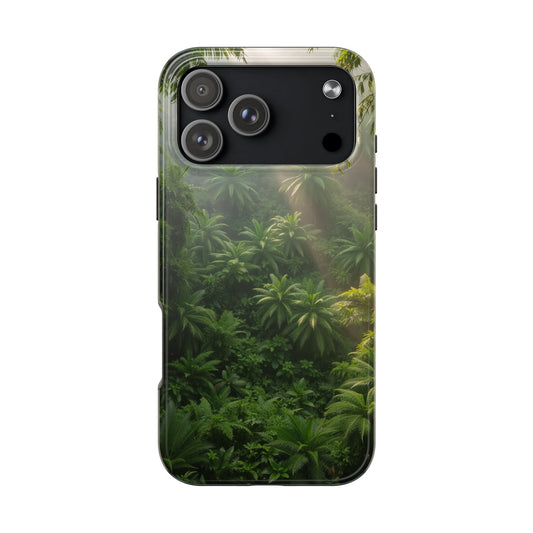 Tough Phone Case - Lush Jungle Tropical Vibe