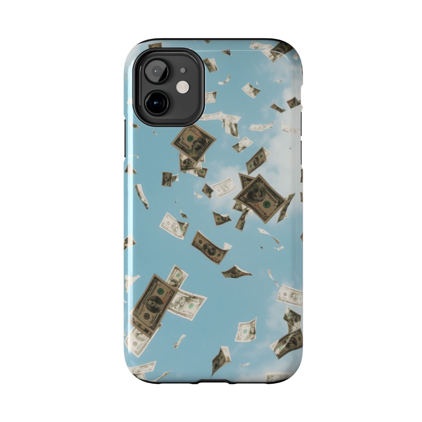 Cinematic Money Rain Phone Case | Tough & Stylish Accessory for Trendsetters, Gift for Birthdays, Graduations, and Celebrations