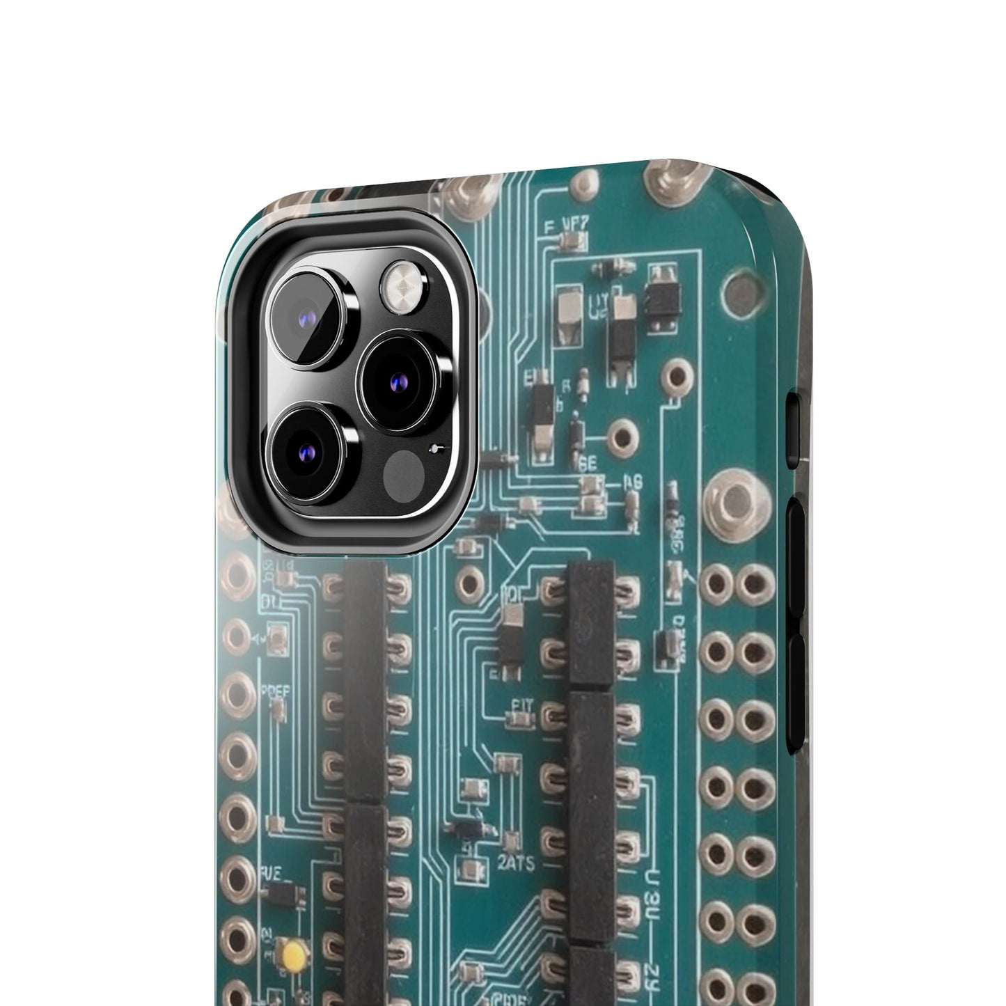 Old Circuits Design Tough Phone Case - for iPhone