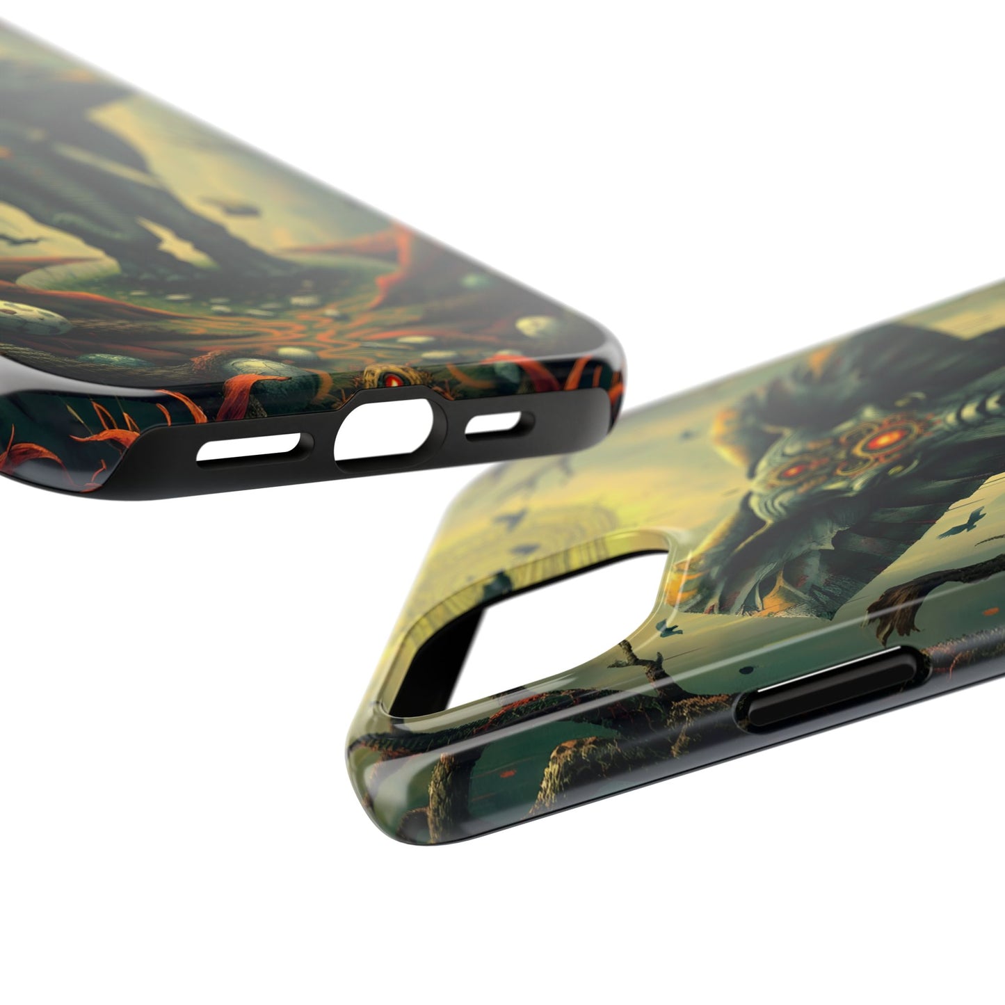 Mystical Forest Elephant Tough Phone Case | Vibrant Design for Nature Lovers - for iPhone