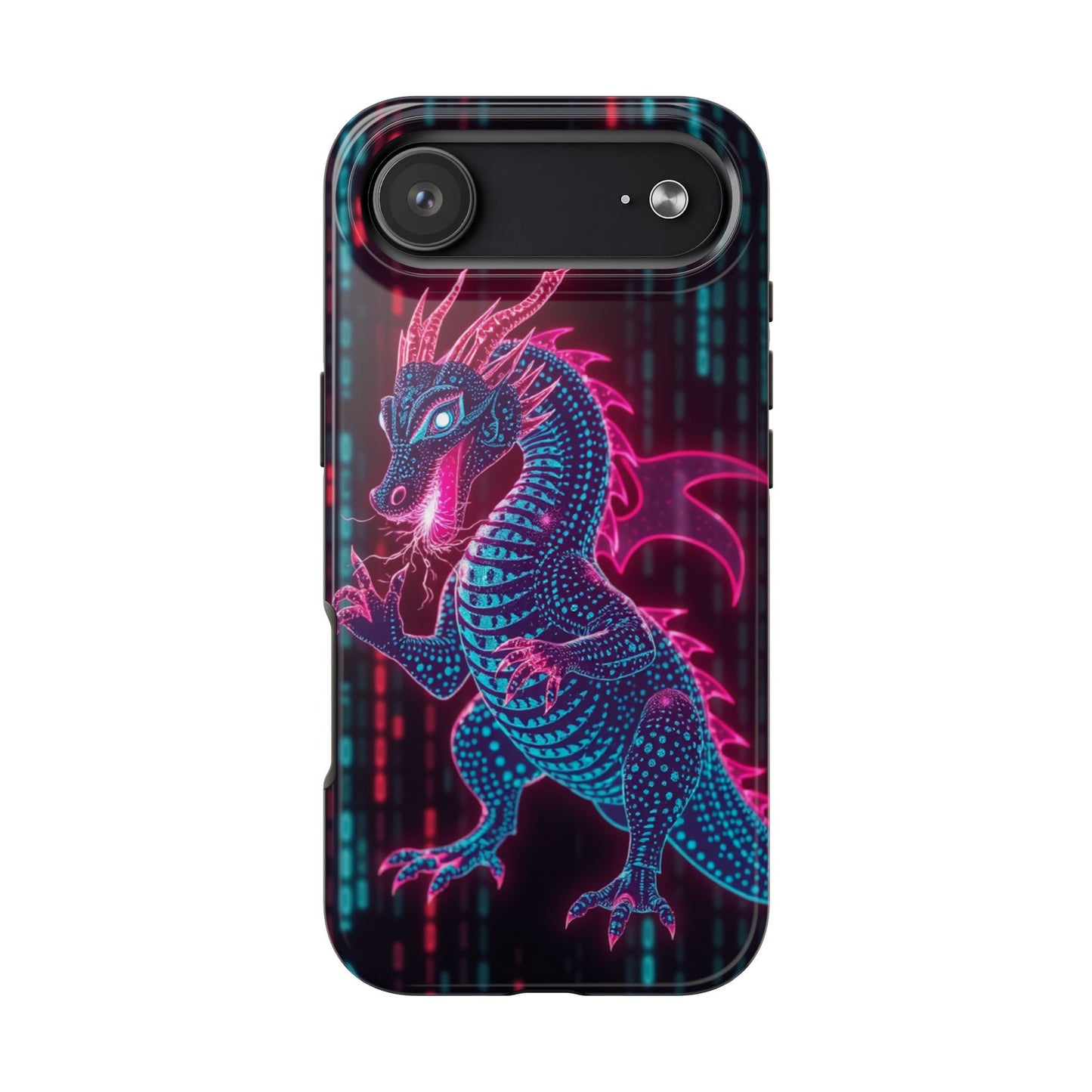 Electrifying Dragon Phone Case - Tough, Stylish Protection for Fantasy Lovers