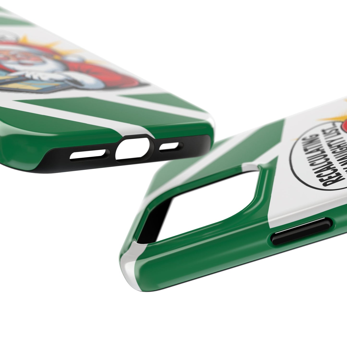 Santa Naughty List Phone Case - Tough & Fun Holiday Protection