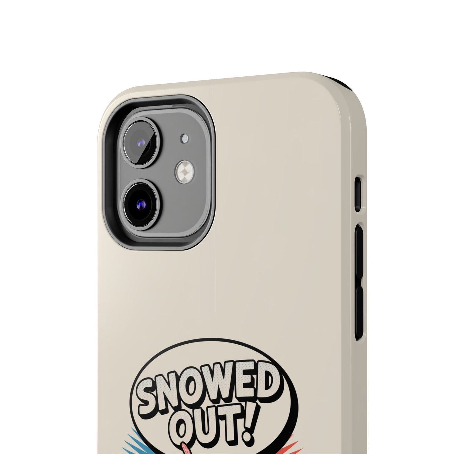 Snowman & Reindeer Tough Phone Case - Snowed Out Holiday Design